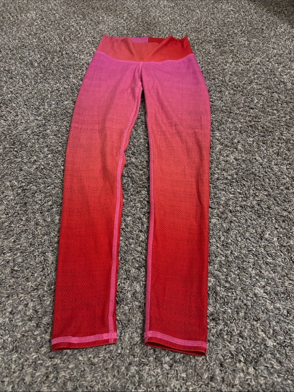 Niyama Sol leggings S Hot Yoga Pilates pink red exercise gym soft athletic walk